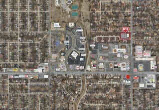 655 N Woodlawn St, Wichita, KS - AÉRIEN Vue de la carte