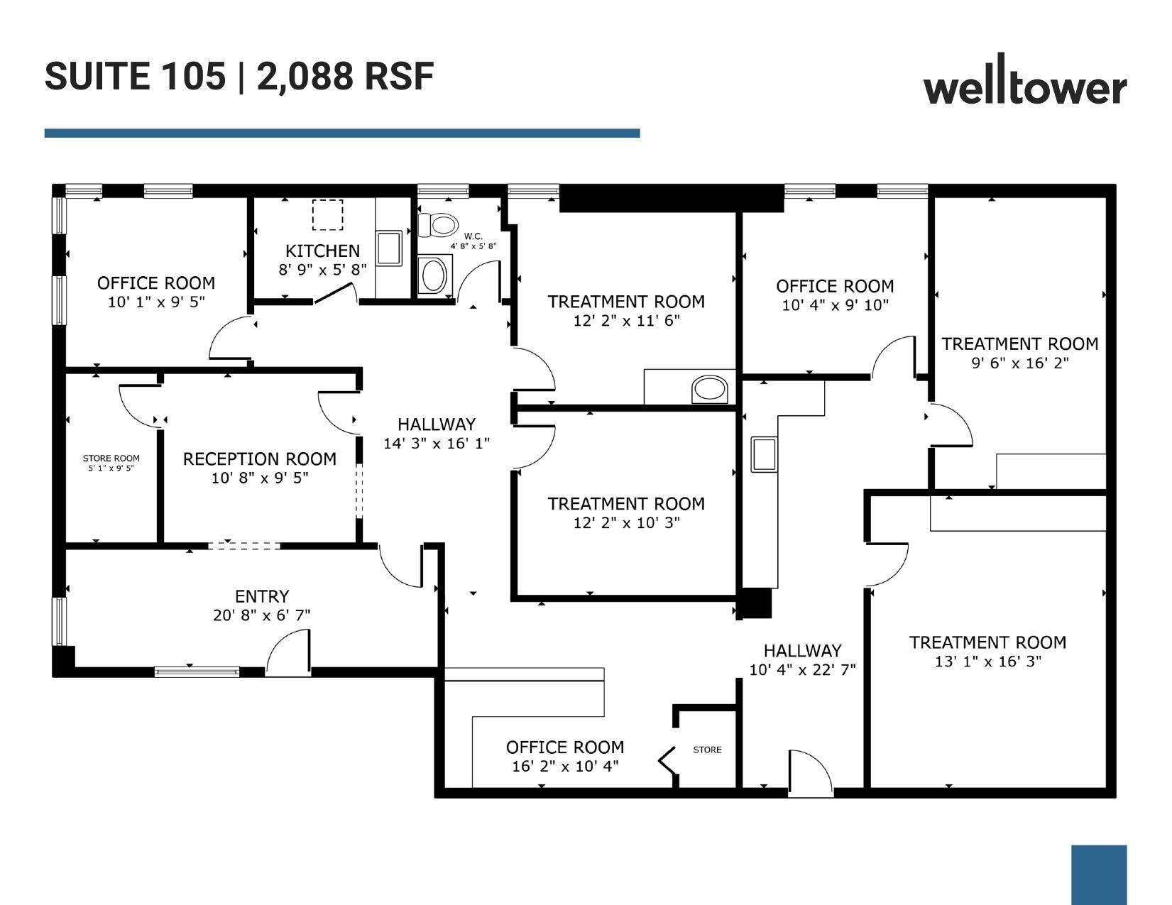 2550 Mosside Blvd, Monroeville, PA à louer Plan d  tage- Image 1 de 1