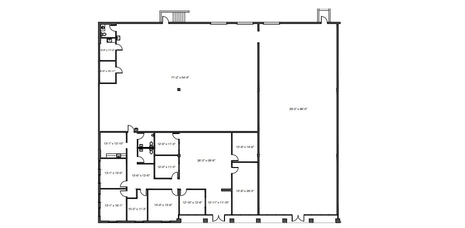 12821 Starkey Rd, Largo, FL à louer Plan d’étage- Image 1 de 1