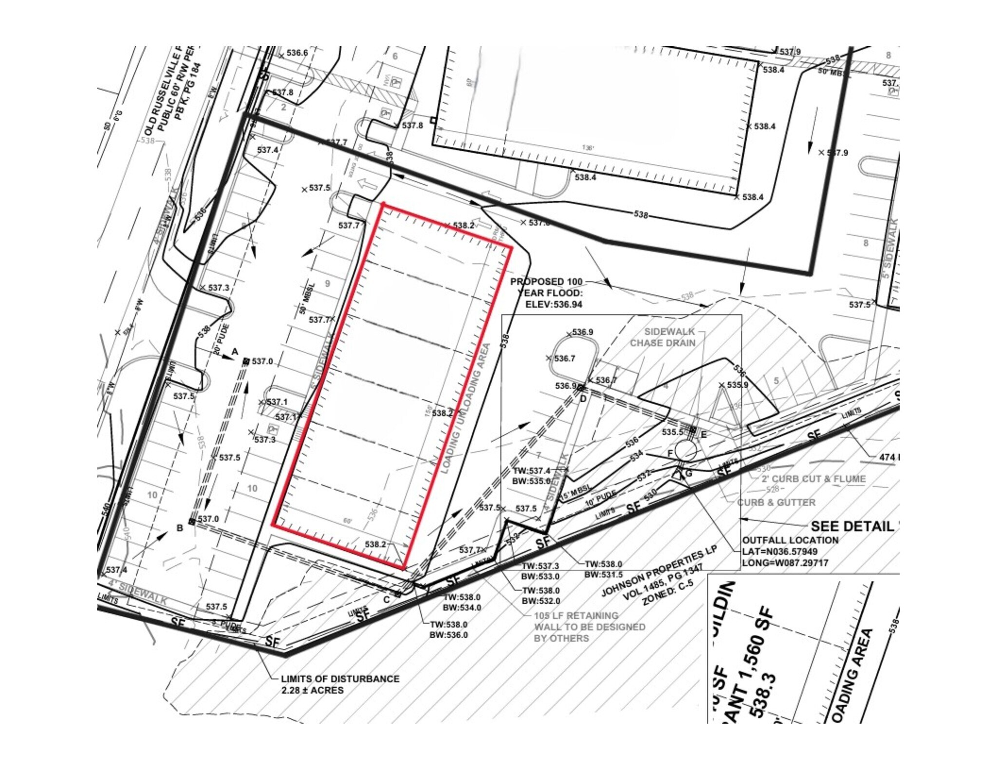 2585 Old Russellville Pike, Clarksville, TN for lease Site Plan- Image 1 of 3
