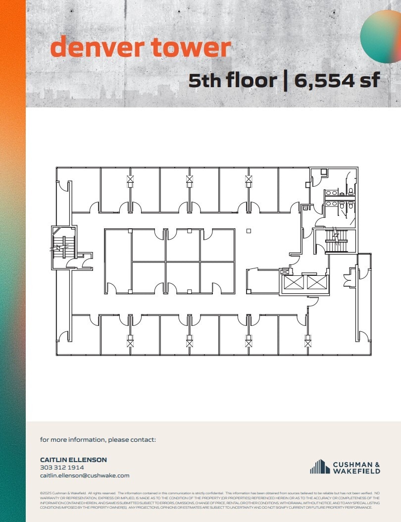 1905 Sherman St, Denver, CO for lease Floor Plan- Image 1 of 1