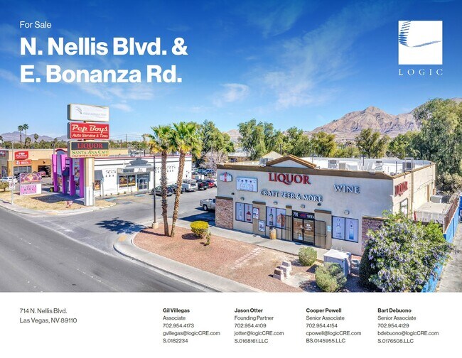 Plus de détails pour 714 N Nellis Blvd, Las Vegas, NV - Commerce de détail à vendre