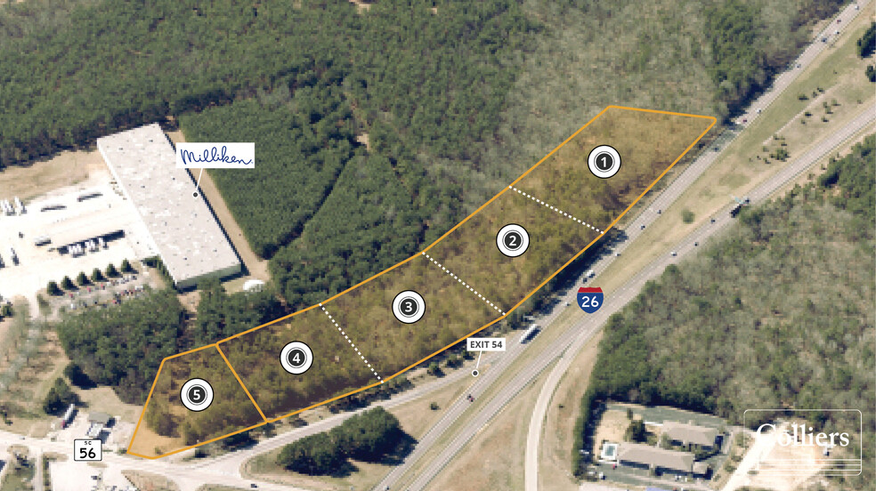 12445 Highway 56 N, Clinton, SC for sale - Aerial - Image 1 of 2