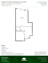 22605 La Palma Ave, Yorba Linda, CA à louer Plan d’étage- Image 1 de 1