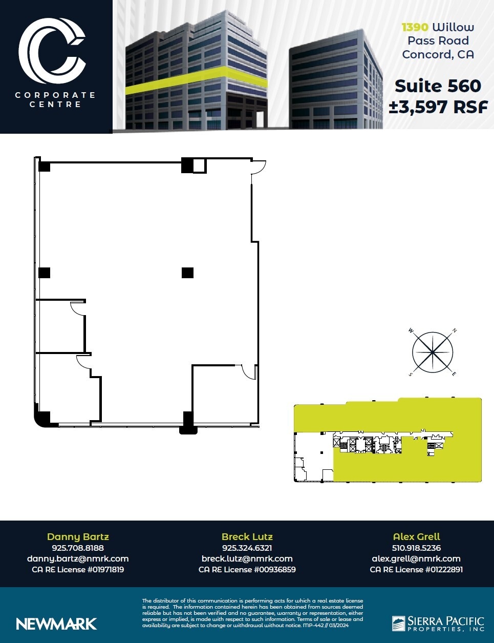 1390 Willow Pass Rd, Concord, CA for lease Floor Plan- Image 1 of 1