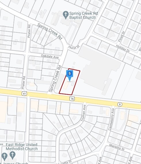 6105 Ringgold Rd, Chattanooga, TN à vendre - Plan cadastral - Image 2 de 24