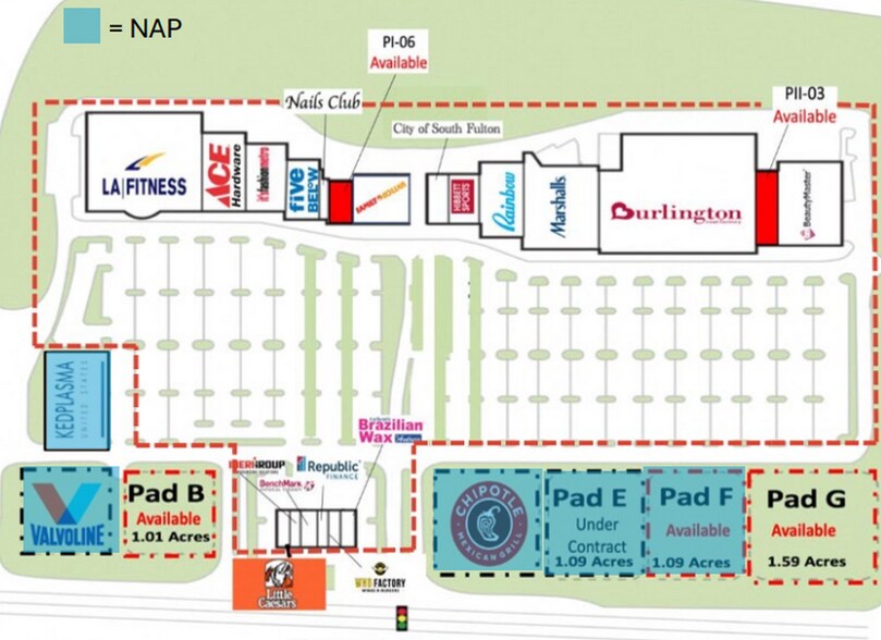 6385 Old National Highway Hwy, Atlanta, GA à louer - Photo du bâtiment - Image 2 de 2