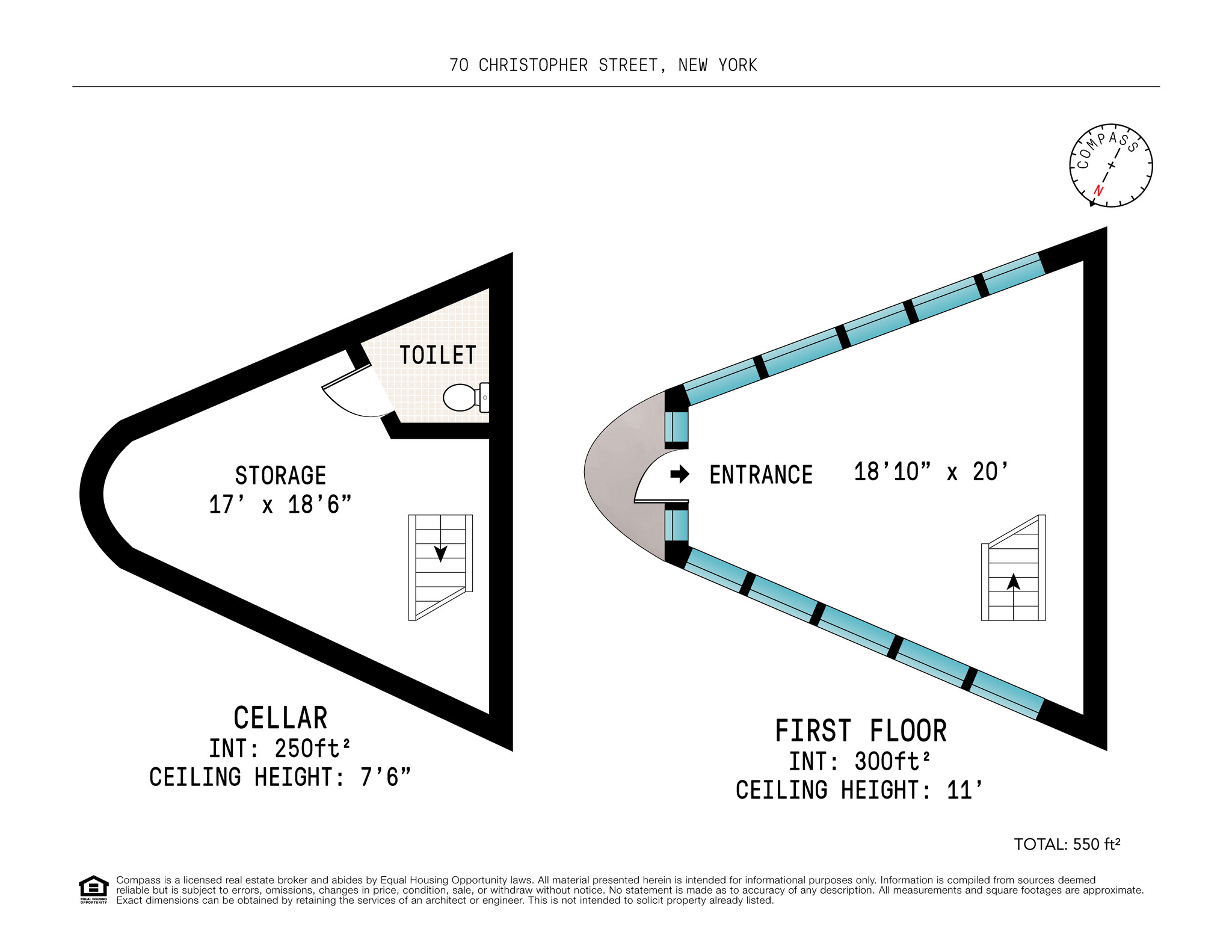 110 Seventh Ave S, New York, NY for lease Floor Plan- Image 1 of 5