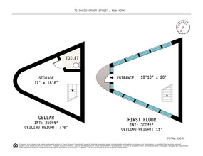 110 Seventh Ave S, New York, NY for lease Floor Plan- Image 1 of 5