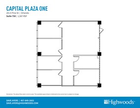 201 E Pine St, Orlando, FL for lease Site Plan- Image 1 of 1