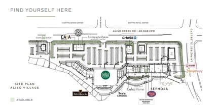 23862-24038 Aliso Creek Rd, Laguna Niguel, CA for lease Site Plan- Image 1 of 2