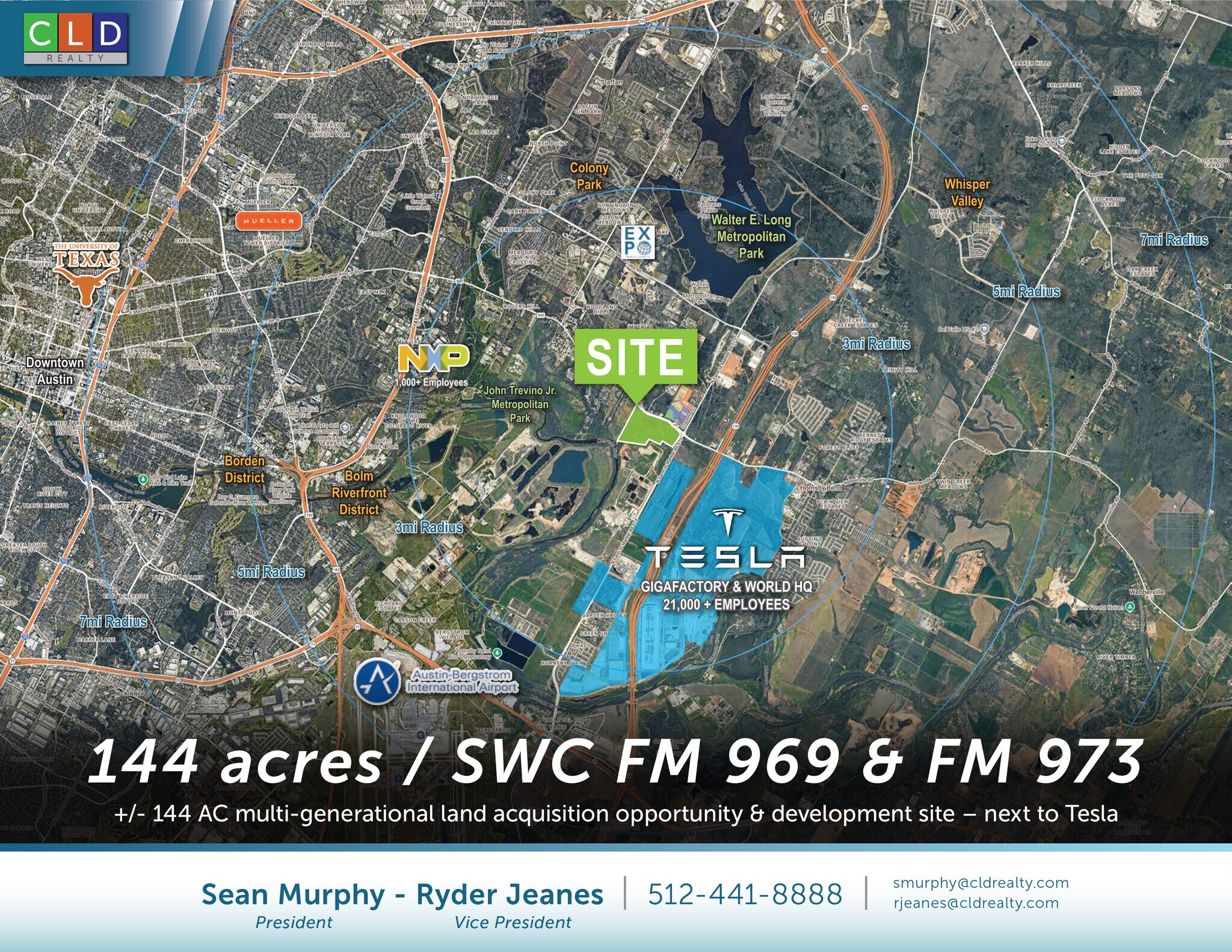 SWC of FM 969 & FM 973, Austin, TX for sale Primary Photo- Image 1 of 2