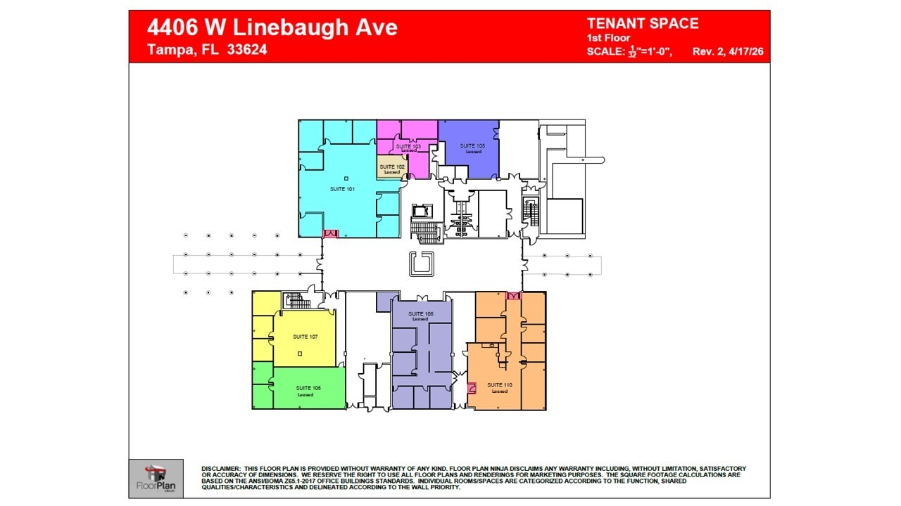 4406 W Linebaugh Ave, Tampa, FL for lease Interior Photo- Image 1 of 11