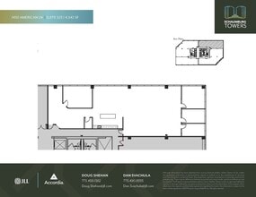 1400 American Ln, Schaumburg, IL à louer Plan d’étage- Image 1 de 1