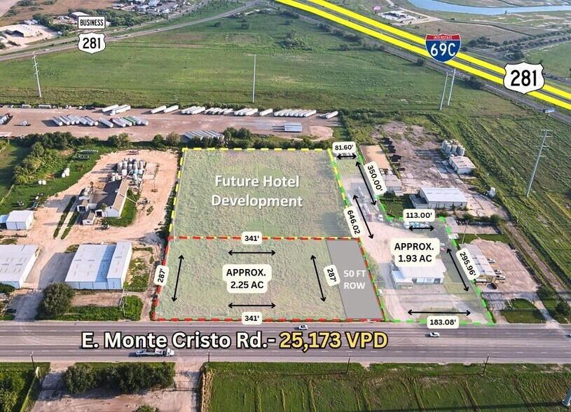 E Monte Cristo, Edinburg, TX for sale - Building Photo - Image 1 of 7