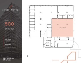 33 W Monroe St, Chicago, IL for lease Floor Plan- Image 1 of 3