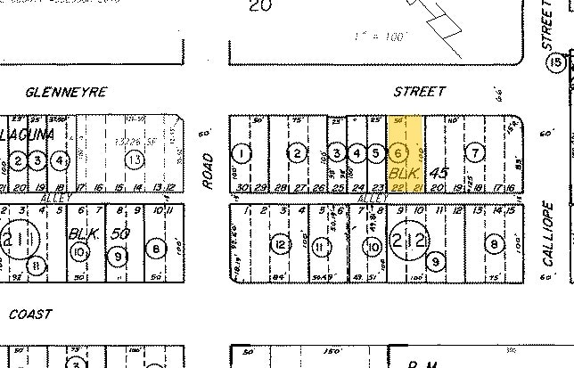 1461 Glenneyre St, Laguna Beach, CA à louer - Plan cadastral - Image 3 de 7