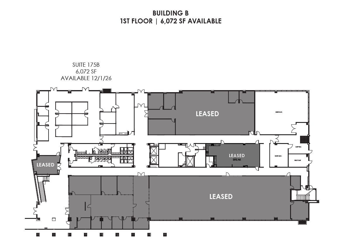 9151 Grapevine Hwy, North Richland Hills, TX à louer Plan d’étage- Image 1 de 1
