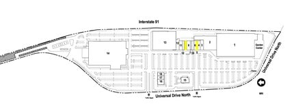 111-555 Universal Dr N, North Haven, CT à louer Plan d’étage- Image 1 de 1