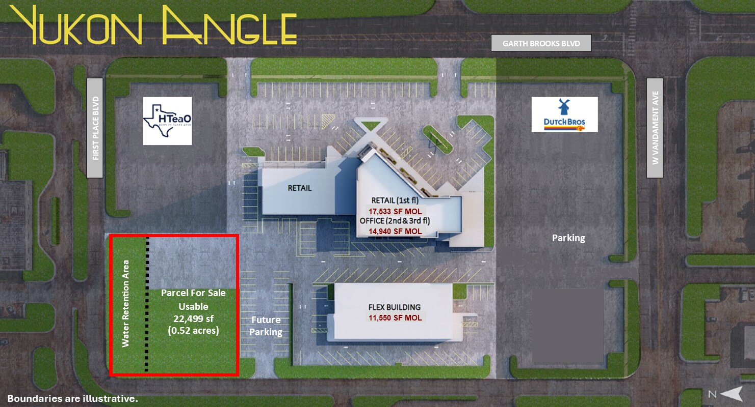 First Place Blvd & Garth Brooks Blvd, Yukon, OK for sale Primary Photo- Image 1 of 2