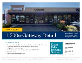 3125-3177 Gateway St, Springfield, OR à louer Photo intérieure- Image 2 de 4