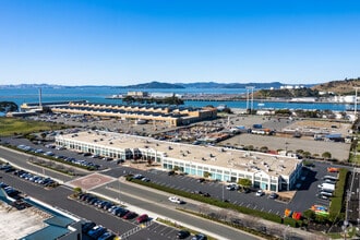 1387-1401 Marina Way S, Richmond, CA - AERIAL map view
