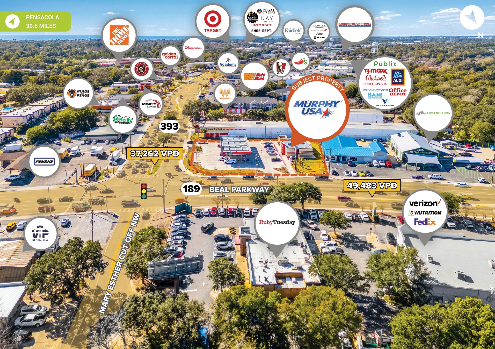 604 Beal Pky NW, Fort Walton Beach, FL for sale Primary Photo- Image 1 of 5