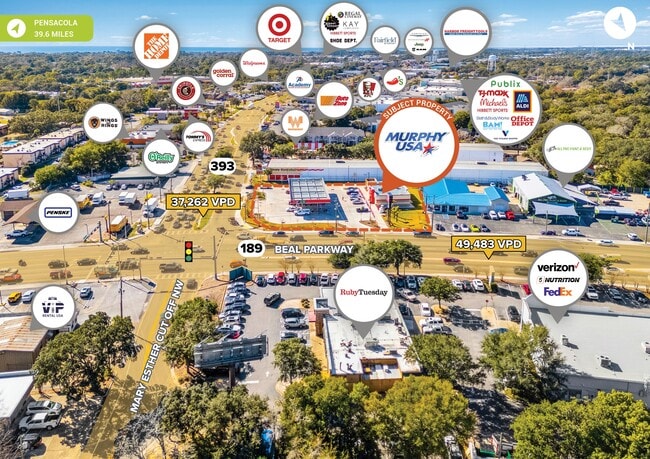 More details for 604 Beal Pky NW, Fort Walton Beach, FL - Retail for Sale