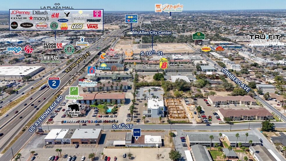 1401 S 6th St, McAllen, TX à louer - Aérien - Image 3 de 8