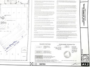 11570 W Olympic Blvd, Los Angeles, CA à louer Plan de site- Image 1 de 6