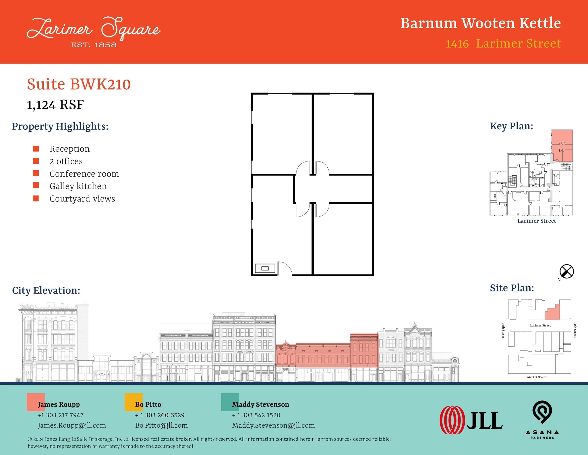 1400-1498 Larimer St, Denver, CO à louer Photo du bâtiment- Image 1 de 1