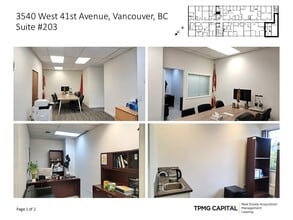 3522-3560 41st Av W, Vancouver, BC à louer Photo intérieure- Image 1 de 2
