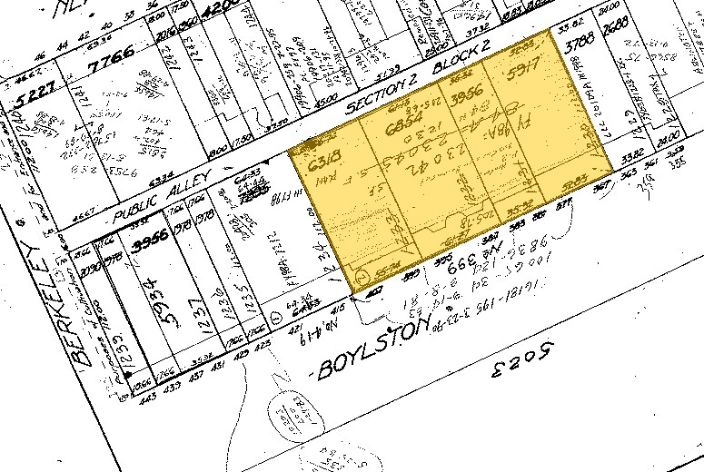 399 Boylston St, Boston, MA à louer - Plan cadastral - Image 2 de 14