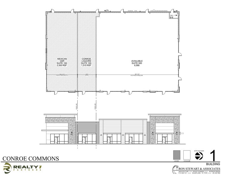 I-45 N at League Line Rd, Conroe, TX for lease - Site Plan - Image 1 of 10
