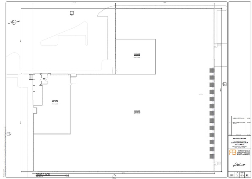 1 W Chimney Rock Rd, Bridgewater, NJ for lease - Floor Plan - Image 3 of 3