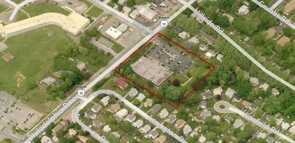 2400 Philadelphia Pike, Claymont, DE - AERIAL  map view