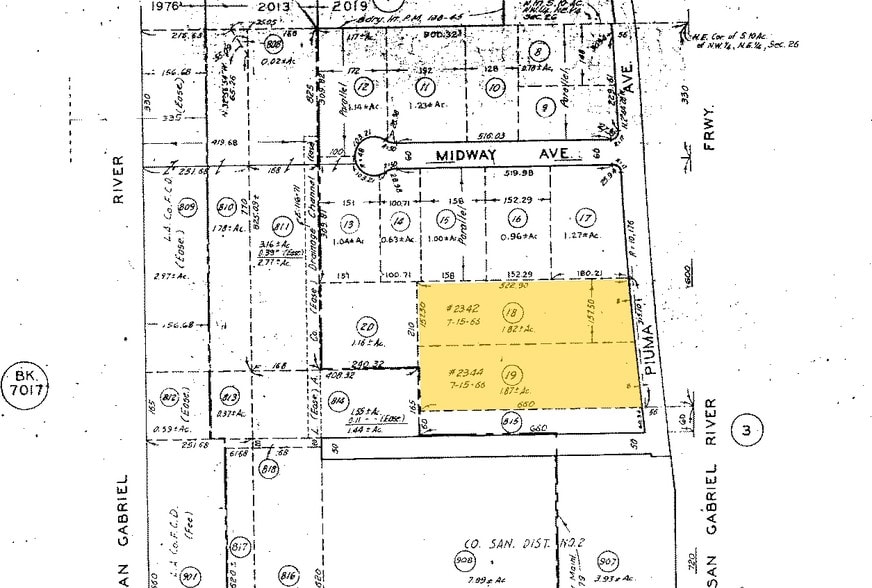 16301-16335 Piuma Ave, Cerritos, CA à louer - Plan cadastral - Image 3 de 5