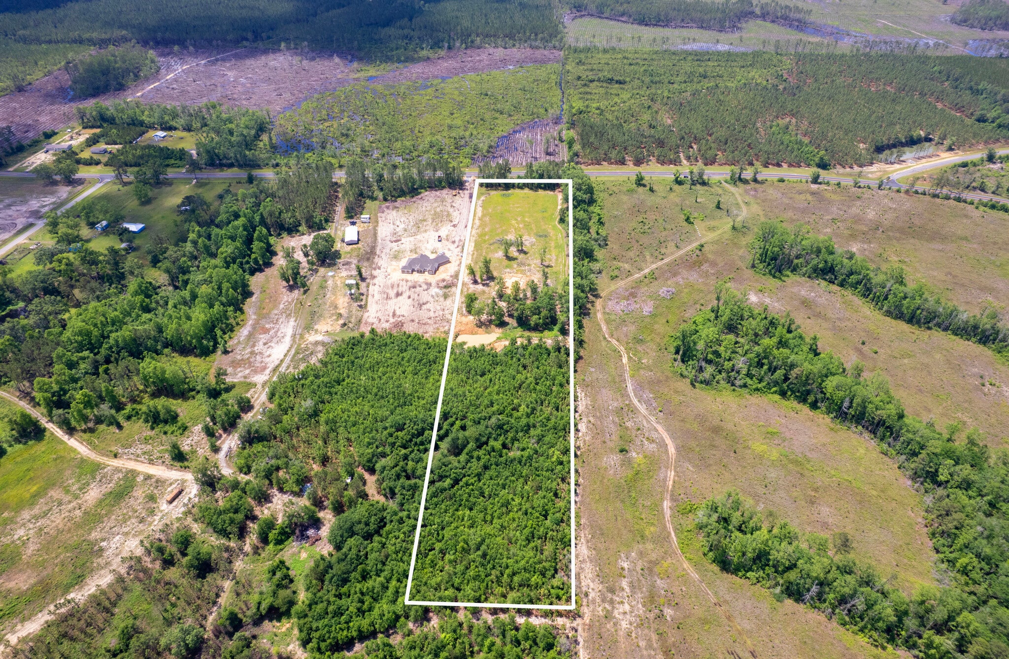 17614 Lanes Bridge Rd, Odum, GA for sale Aerial- Image 1 of 18