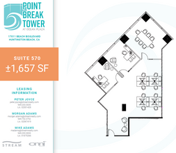 17011 Beach Blvd, Huntington Beach, CA for lease Floor Plan- Image 1 of 1