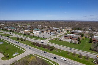 1600 E Beltline Ave NE, Grand Rapids, MI - Aérien Vue de la carte