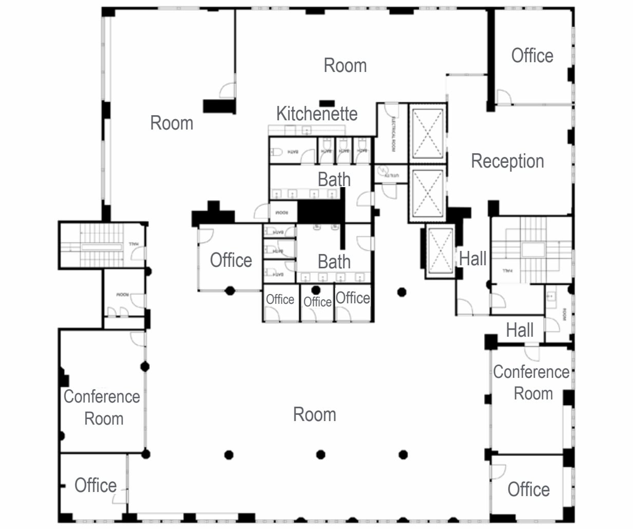 409 13th St, Oakland, CA à louer Plan d’étage- Image 1 de 1
