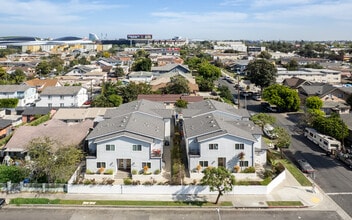 3944 S Budlong Ave, Los Angeles, CA - Aerial  map view - Image1