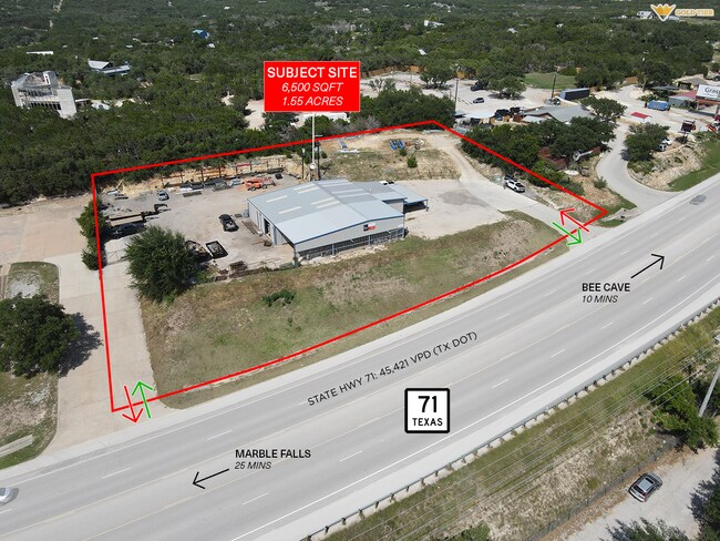Plus de détails pour 22400 State Highway 71 W, Spicewood, TX - Industriel à vendre