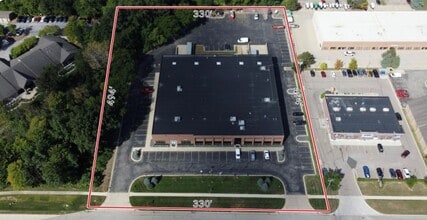 51455 Schoenherr Rd, Shelby Township, MI - AERIAL map view