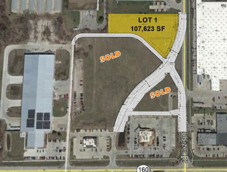 2502 & 2602 SE Hulsizer Road, Ankeny, IA à vendre - Aérien - Image 1 de 2