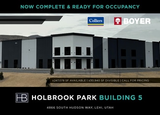 Plus de détails pour Hudson Way & Redwood Road, Lehi, UT - Industriel à louer