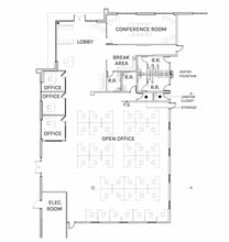 10156 Live Oak Ave, Fontana, CA à louer Plan d’étage- Image 1 de 2