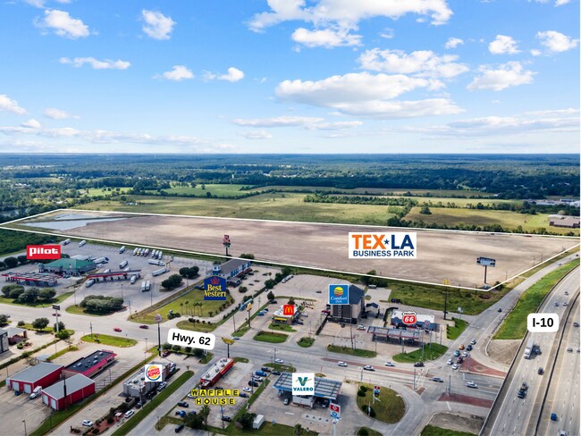 Plus de détails pour I-10 & Hwy 62 Intersection, Orange, TX - Terrain à vendre