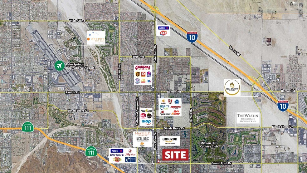 35900 Date Palm Dr, Cathedral City, CA à vendre - Aérien - Image 2 de 29