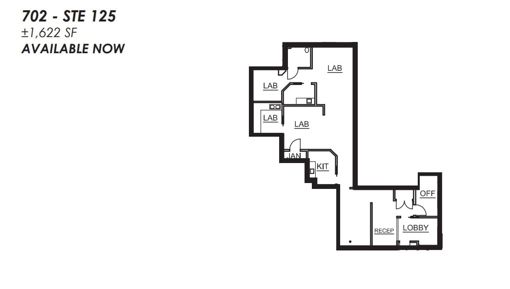 702 E Bell Rd, Phoenix, AZ for lease Floor Plan- Image 1 of 1